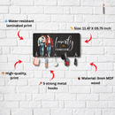 Family is Forever Wooden Wall Key Holder - ICraft asia