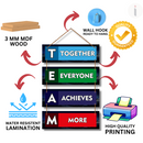 TEAM Motivation Wall Hanging