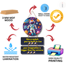 Astronaut Galaxy Motivation Wall Hanging