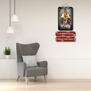 Om Shri Jotirlingaya Namo Namah Wooden Wall Hanging