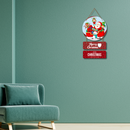 Festive Christmas Santa Wall Hanging