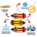 Work Hard Believe In Yourself Wooden Wall Hanging