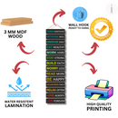 "Think Positively" wall hanging