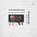 Family is Forever Wooden Wall Key Holder - ICraft asia