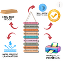 Rules for Success Inspirational Wall Hanging