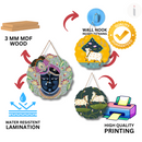 Shreenathji with Divine Cows Wall Hanging