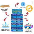 Teamwork Wooden Wall Hanging