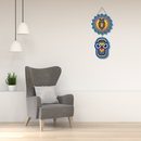 Owl Evilo Eye Wooden Wall hanging