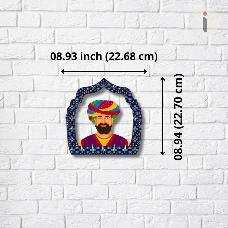 Rajasthani Maharaja Key Holder - ICraft asia