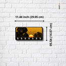 Elegant Sunset Wooden Key Holder - ICraft asia