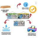 The Secret Ingredient is Always Love wooden wall hanging