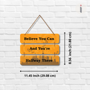 Believe & Achieve Wall Hanging