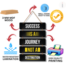 Success is a Journey Wall Hanging