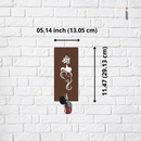 Shree Ganesha Wooden Wall Key Holder - ICraft asia
