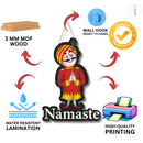 Traditional Namaste Welcome Wall Hanging