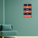 Om Namaha Shivay Wooden Wall Hanging