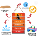 The Might of Hanuman Wall Hanging