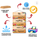 The Expert Was Once a Beginner Wall Hanging .