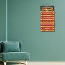 Om Navanathaya Namah Wooden Wall Hanging