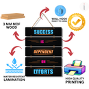 Success by Efforts Wall Hanging