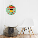 Padharo Sa Welcome Wooden Wall Hanging - ICraft asia