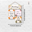 Think Bigger Inspirational Wall Hanging