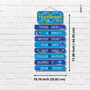 Teamwork Wooden Wall Hanging