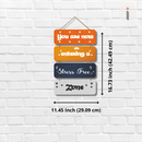 Stress-Free Zone Wall Hanging