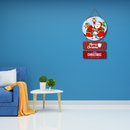 Festive Christmas Santa Wall Hanging