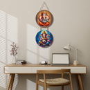 Ganapati Bappa Morya Wooden Wall Hanging