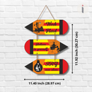 Work Hard Believe In Yourself Wooden Wall Hanging