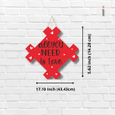 Set of 3 Positive Vibes Wall Hangings