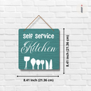 "Self Service Kitchen Coffee" wall hanging