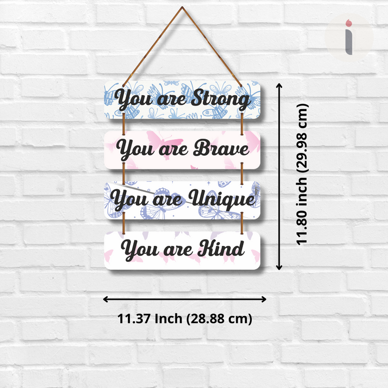 You Are Strong & Unique  Wall Hanging