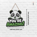 You’re Amazing Panda Wall Hanging