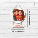 With Love Romantic Couple Wall Hanging