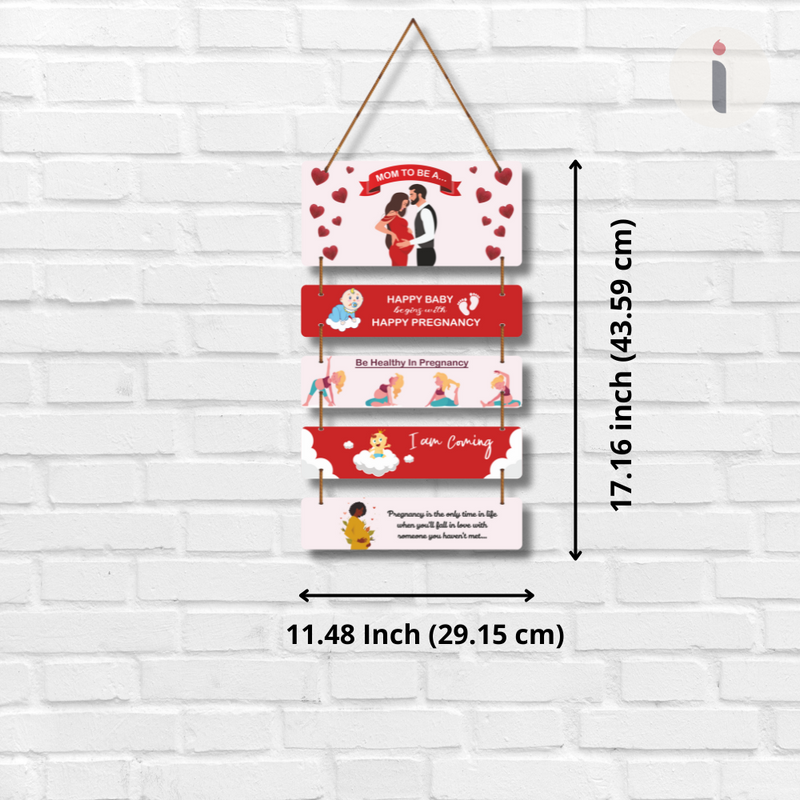 Mom-to-Be Pregnancy Wall Hanging