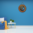 Majestic Peacock Mandala Wall Hanging