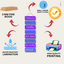 "When He Worked" wall hanging - ICraft asia