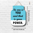 inspiring wooden wall hanging