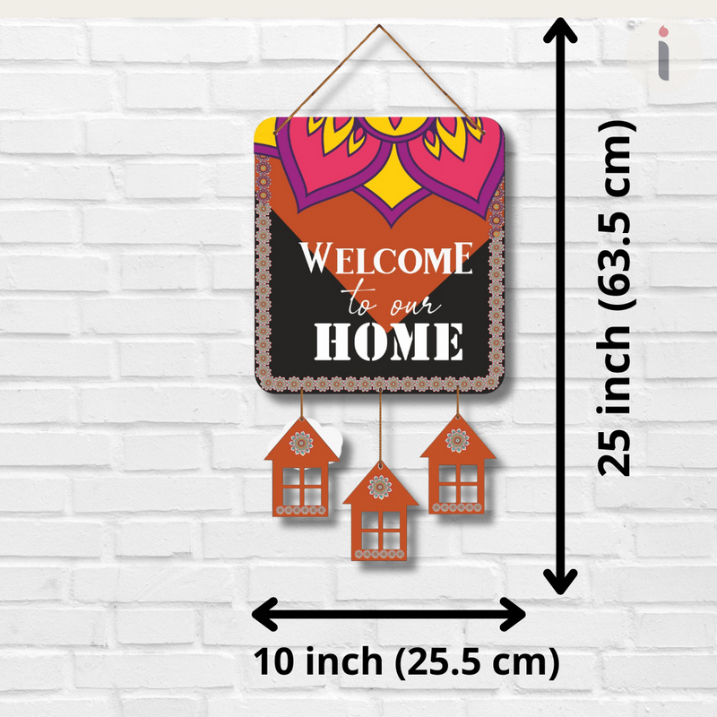 "Welcome to Our Home" wall hanging
