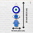 White Evil Eye wall hanging - ICraft asia