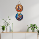 Ganapati Bappa Morya Wooden Wall Hanging