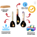 Musical Harmony Wooden Wall Hanging