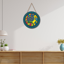 Madhubani Peacock Art Wall Hanging