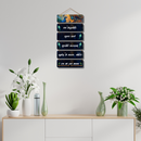 Divine Krishna Sanskrit Mantra Wall Hanging