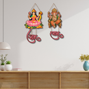 Lakshmi Ganesha Shubh Labh Wall Hanging