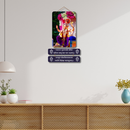 Gajananam bhutaganadi Mantra Wooden Wall Hanging
