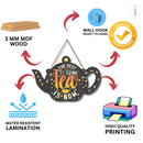 Wooden Teapot Wall Hanging