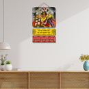 Ekvira Mata Mantra Wooden Wall Hanging